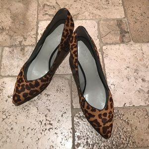 Animal Print block heels